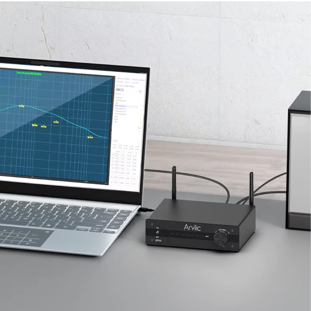Amplificador de Sonido Bluetooth HD Arylic modelo BP50