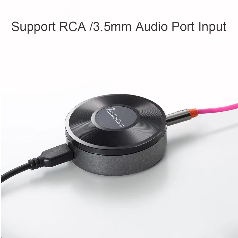 Receptor Inalámbrico WiFi Music Audiocast M5 para Transmisión de Audio Multiroom