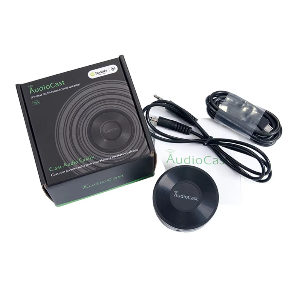 Receptor Inalámbrico WiFi Music Audiocast M5 para Transmisión de Audio Multiroom
