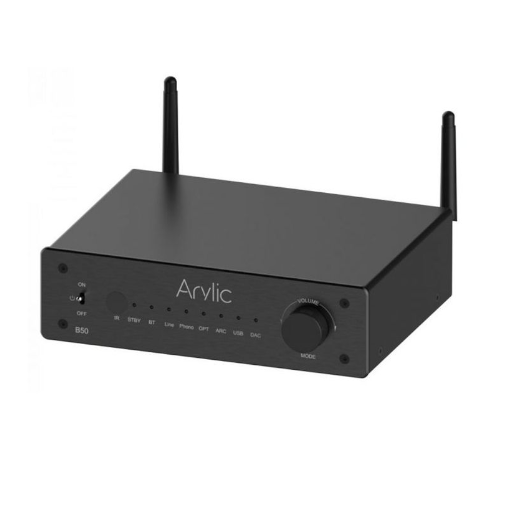 Amplificador de Audio Bluetooth 50W - Arylic B50 SE