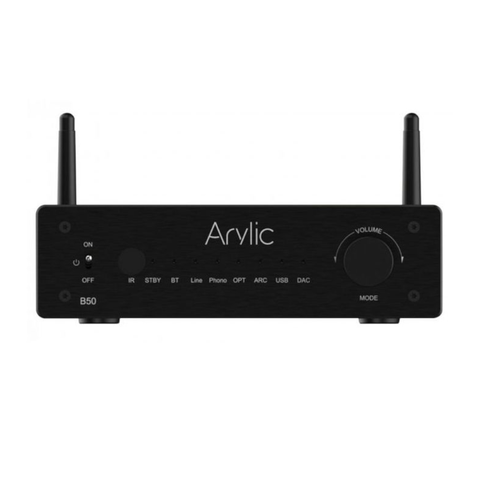 Amplificador de Audio Bluetooth 50W - Arylic B50 SE