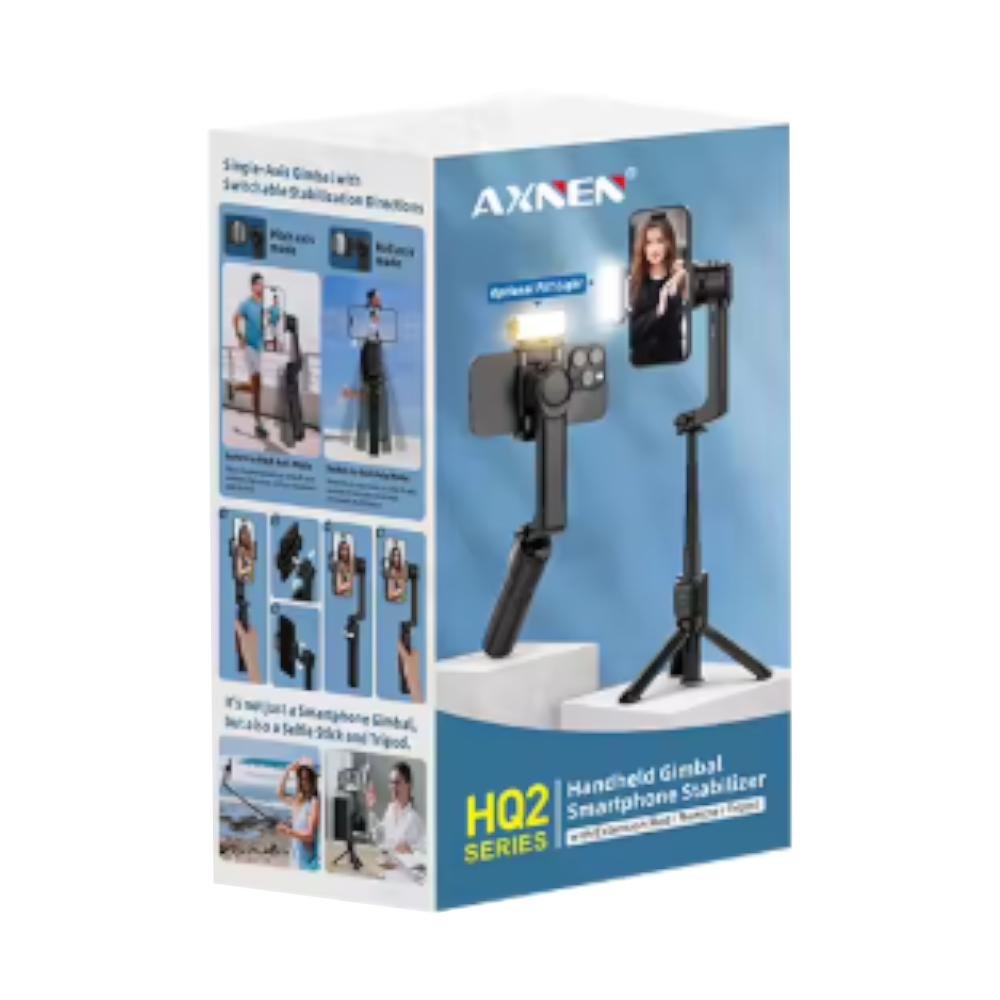AXNEN HQ2-SE - Gimbal Varilla Extensible y Trípode Integrado