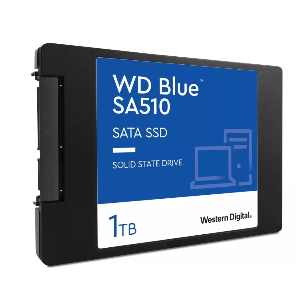 Unidad Estado Solido WD SSD Blue SA510 1TB 2.5 Int SATA3 3D WDS100T3B0A