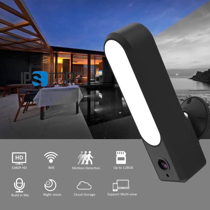 Foco Smart Cámara Inteligente Exterior TUYA