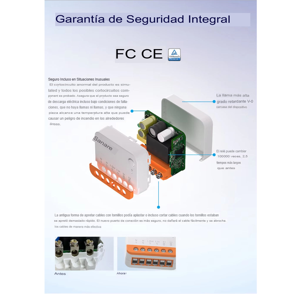 Interruptor Inteligente SONOFF MINIR4 Extreme WiFi – Control Inteligente y Automatización en Tamaño Compacto