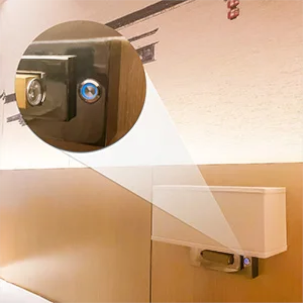 Interruptor Pulsador LED de Metal 19MM – 12V Luz Blanca Impermeable IP65