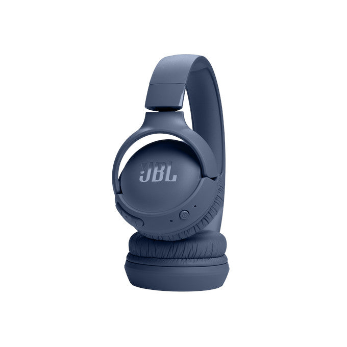JBL Tune 520 BT Headphone Bluetooth On Ear Blue JBLT520BTBLUAM