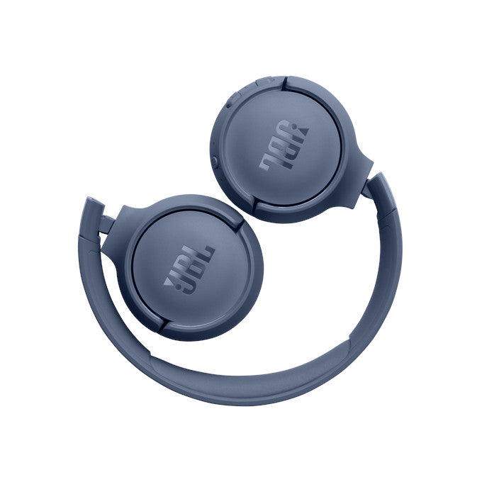JBL Tune 520 BT Headphone Bluetooth On Ear Blue JBLT520BTBLUAM