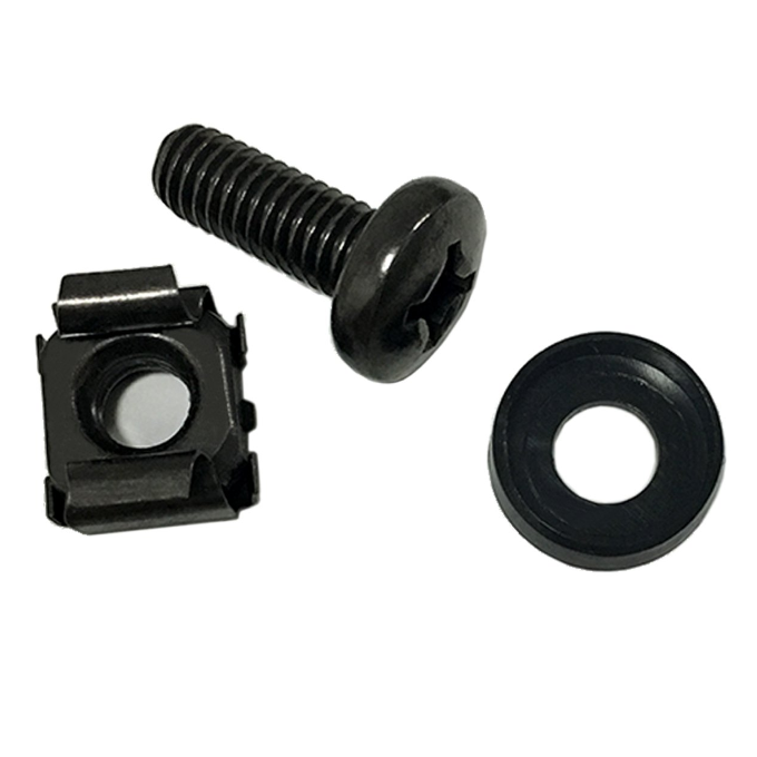 Kit de Tuerca Enjaulada M6 con Tornillo y Golilla - 25 Unidades