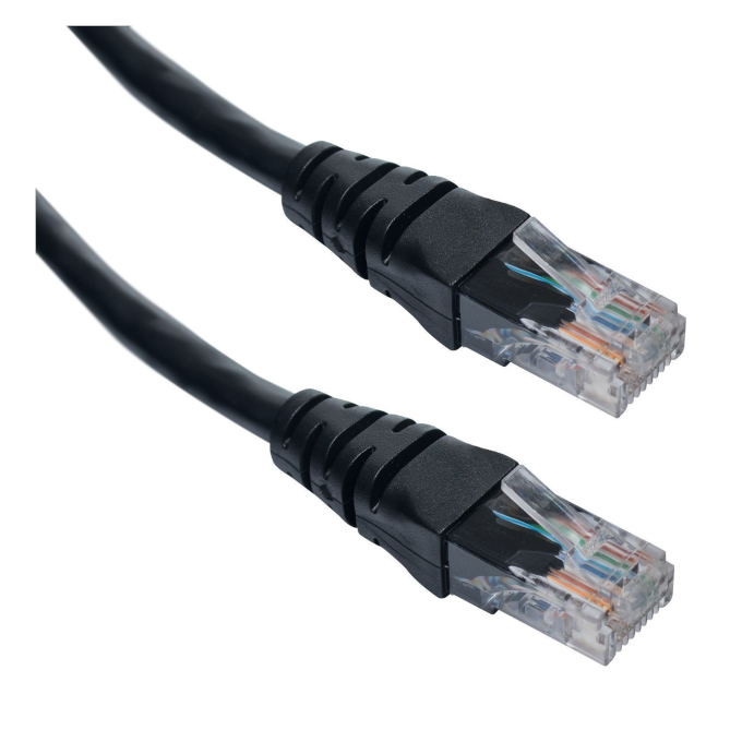 Patch Cord CAT6 0,5M - Variantes: Gris, Azul, Negro