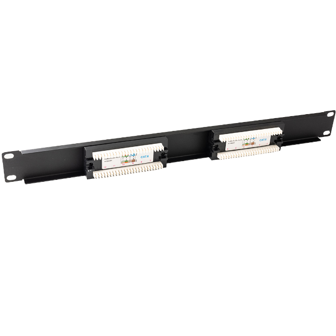 Patch Panel CAT6 de 12 Puestos