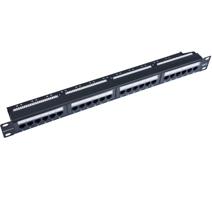 Patch Panel CAT6 de 24 Puestos