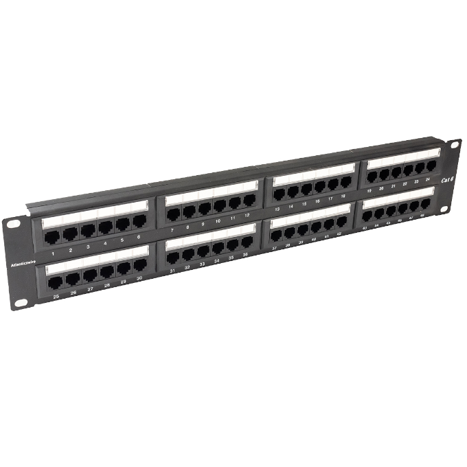 Patch Panel CAT6 de 48 Puestos