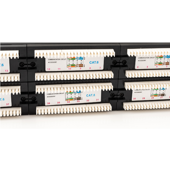 Patch Panel CAT6 de 48 Puestos