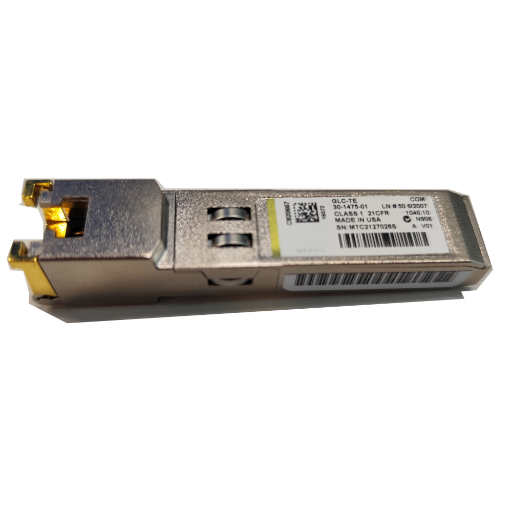 SFP Cisco Glc-te Open Box Sn:mtc2127026s
