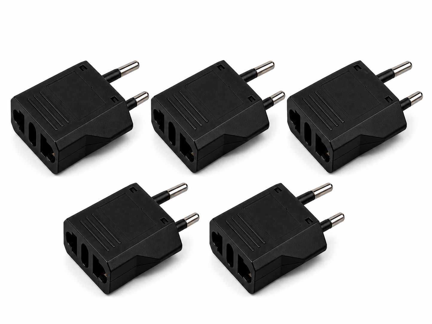 Adaptador de Enchufe Universal Americano a Nacional – Convertidor de Viaje
