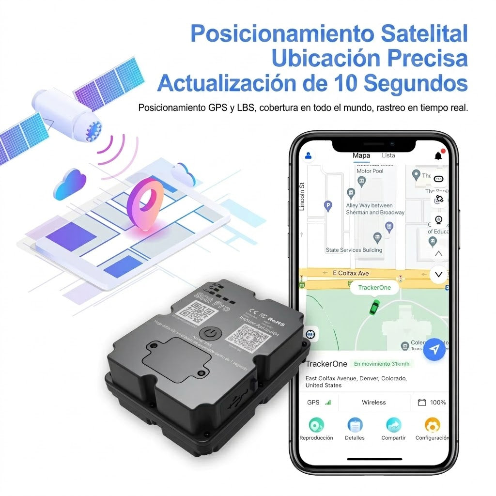 Dispositivo de seguimiento 4G, Protección de Seguridad para Vehículos y Camiones, Seguimiento Remoto Ilimitado en tiempo Real