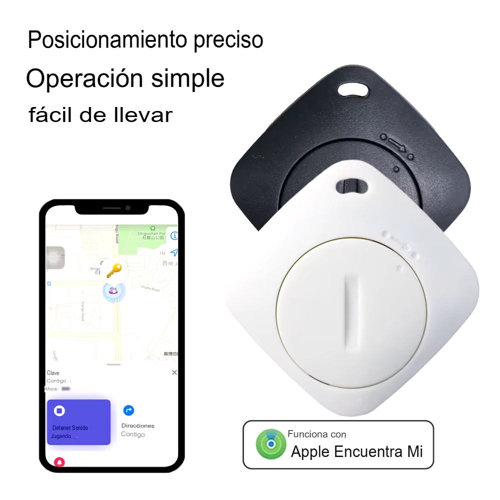 Localizador Inteligente Compatible con Apple Find My Network - AiYaTo Bluetooth GPS Tracker Tag Key Finder