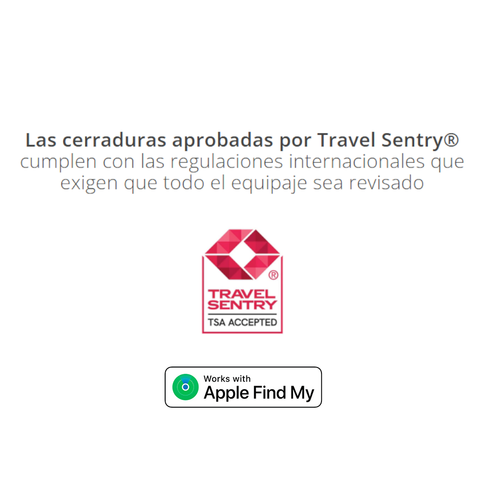 Candado Rastreador Inteligente BOOMPODS TSA con Apple Find My