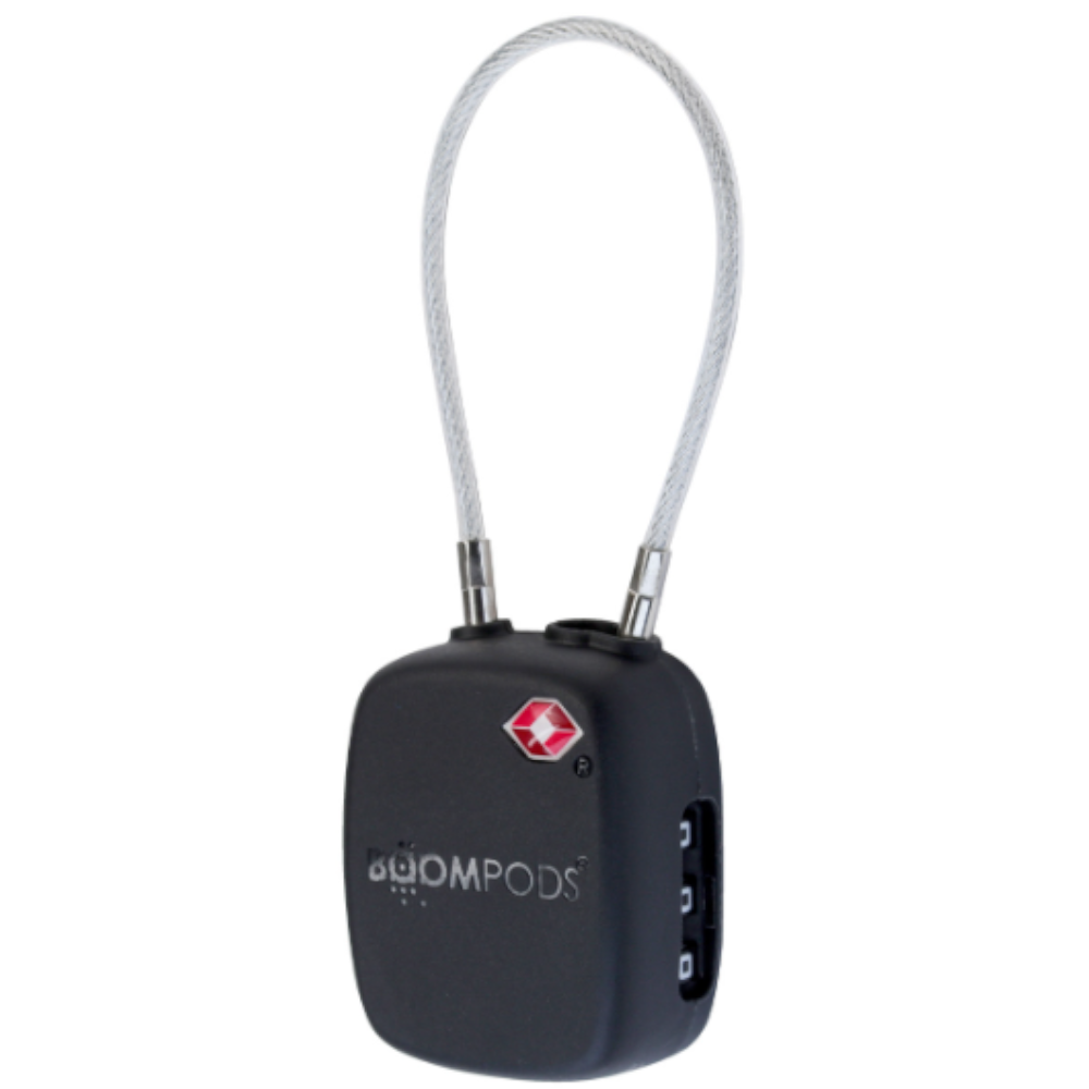 Candado Rastreador Inteligente BOOMPODS TSA con Apple Find My