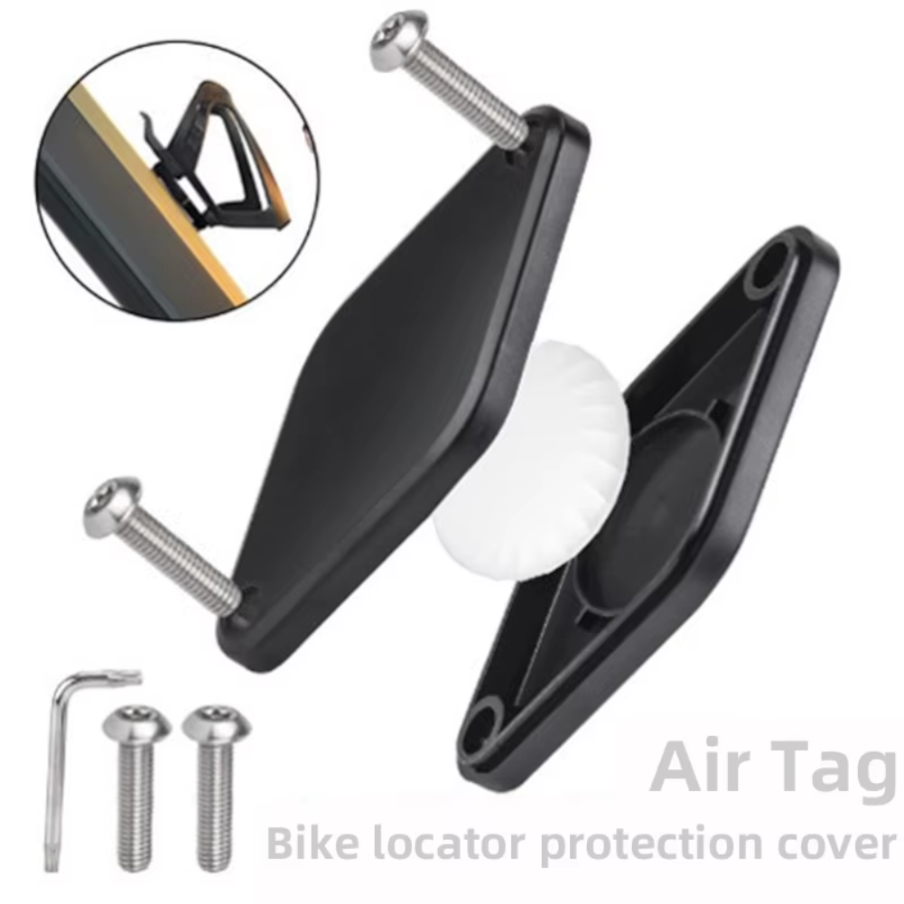 Rastreador de Bicicleta Micflip - Etiqueta Antirrobo con Soporte para Apple Airtag