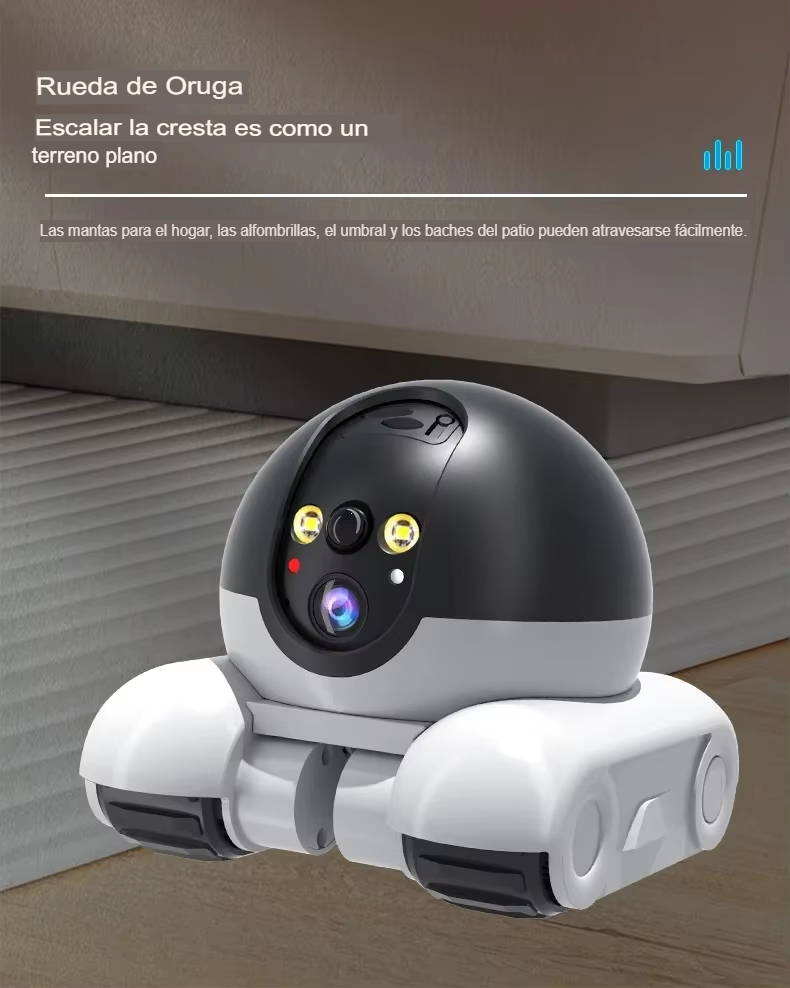 Cámara de Seguridad WiFi Full HD con Diseño Compacto traslado remoto
