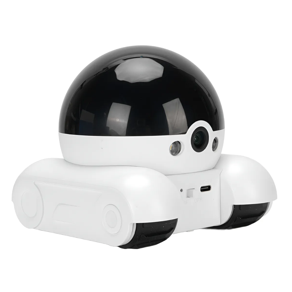 Cámara Robot IP LuxuGlow Doble Lente Full HD con Control Remoto y Audio