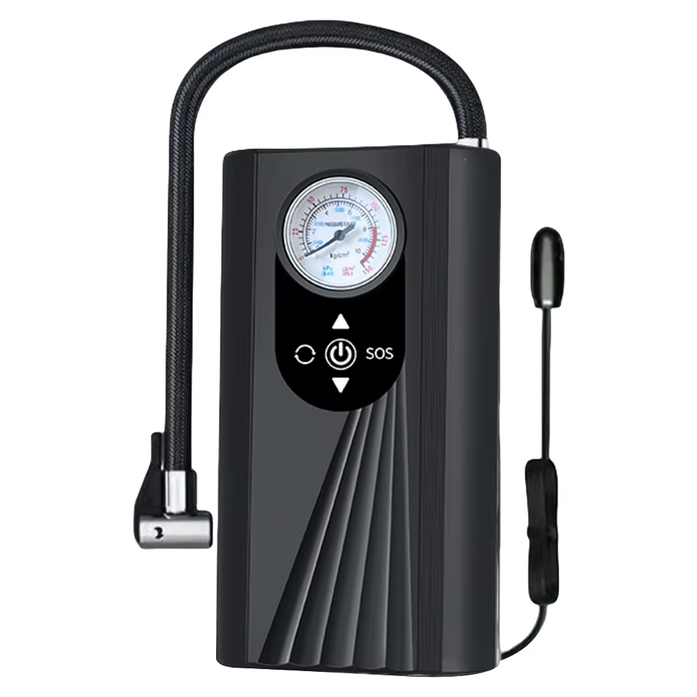 Inflador de Neumáticos Eléctrico Inalámbrico – Compresor de Aire Portátil 150 PSI para Auto, Moto, Bicicleta y Balón