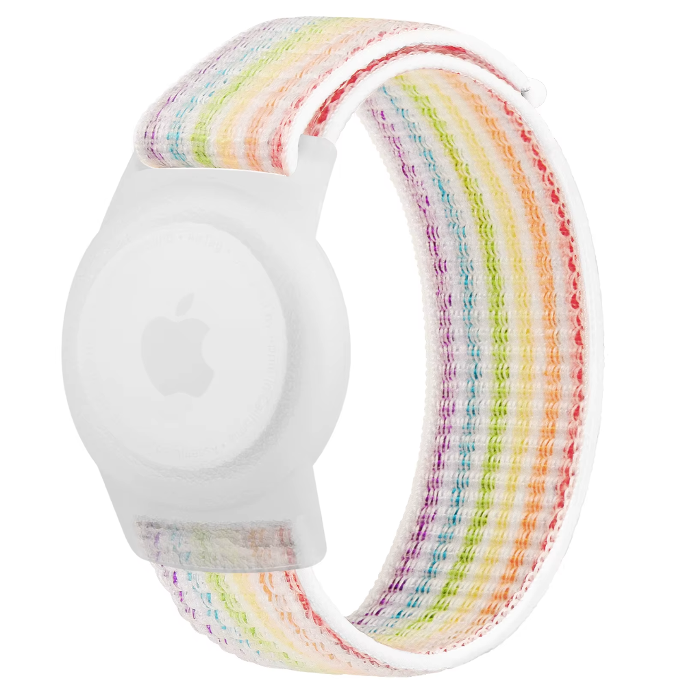 Pulsera de Nylon para Apple AirTag – Correa de Reloj Ajustable para Niños