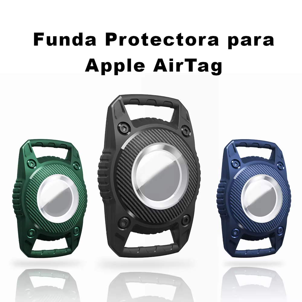 Funda Protectora para Apple AirTag – Collar de Perro y Gato, Localizador de Llaves y Mascotas, Accesorio Impermeable