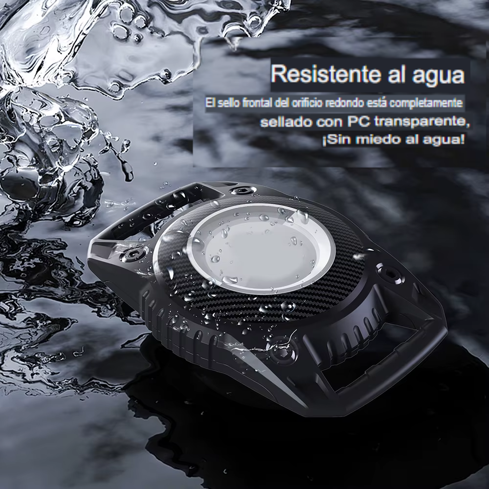 Funda Protectora para Apple AirTag – Collar de Perro y Gato, Localizador de Llaves y Mascotas, Accesorio Impermeable