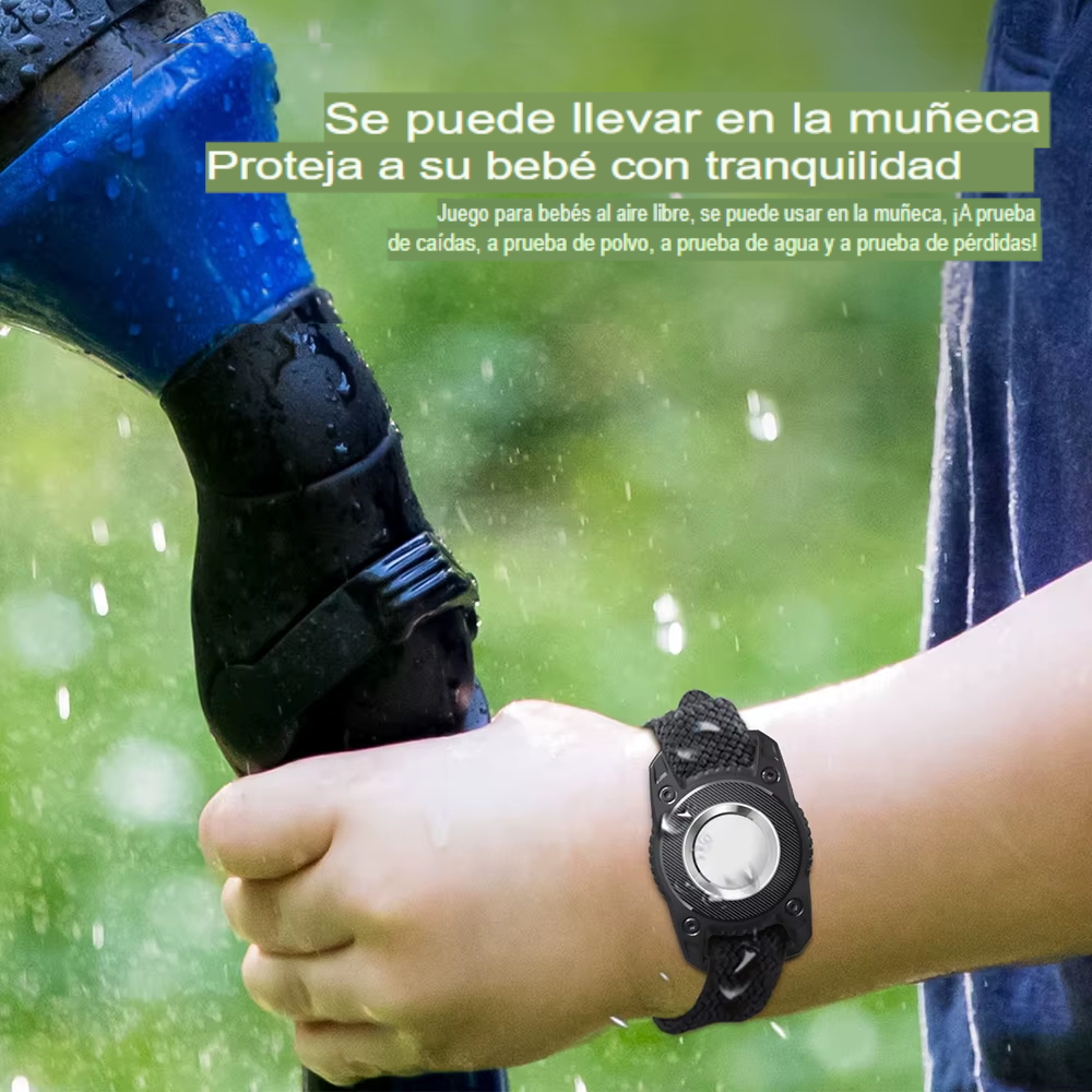 Funda Protectora para Apple AirTag – Collar de Perro y Gato, Localizador de Llaves y Mascotas, Accesorio Impermeable
