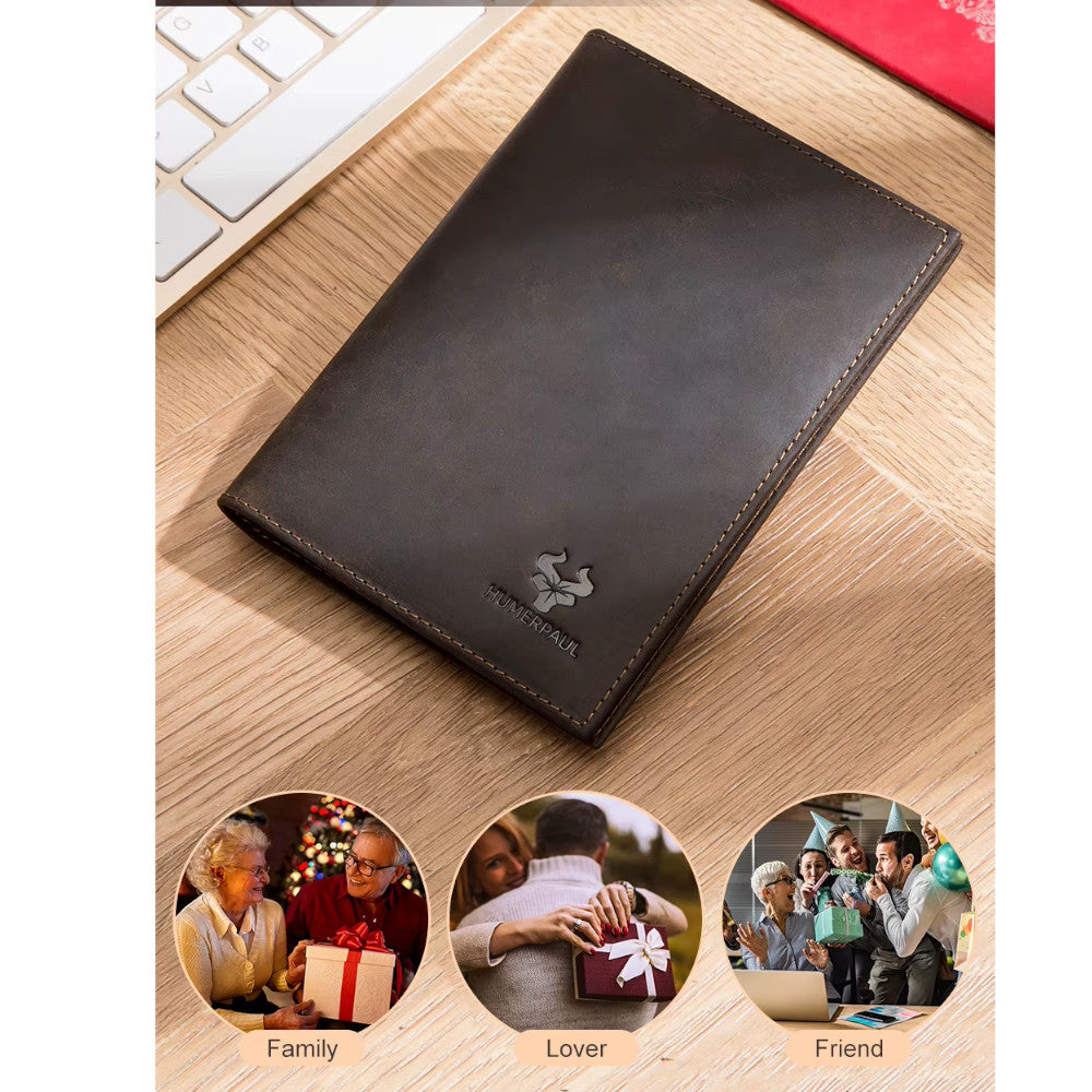 Wallet para Pasaporte con AirTag – Seguridad y Elegancia en un Solo Accesorio | HUMERPAUL