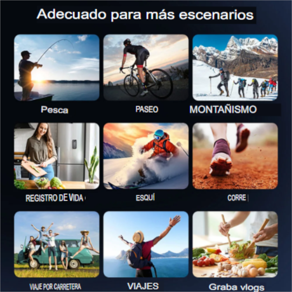 Mini Cámara HD 1080P con Pantalla, Visión Nocturna y WiFi – Cámara de Bolsillo 360° para Seguridad y Deportes