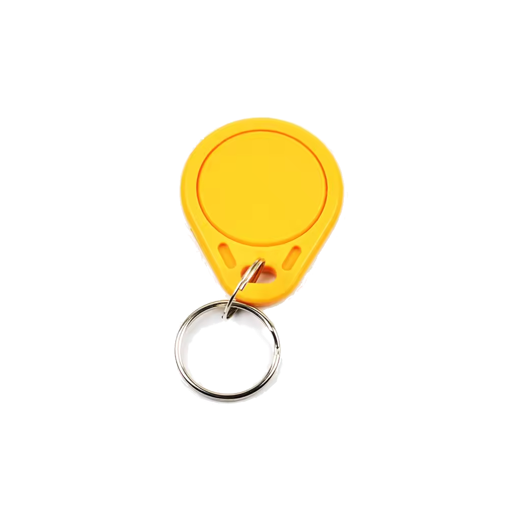 Llaveros RFID 13.56MHz -Amarillo – Solo Lectura Pack de 100 Compatibles con MIFARE Classic 1K