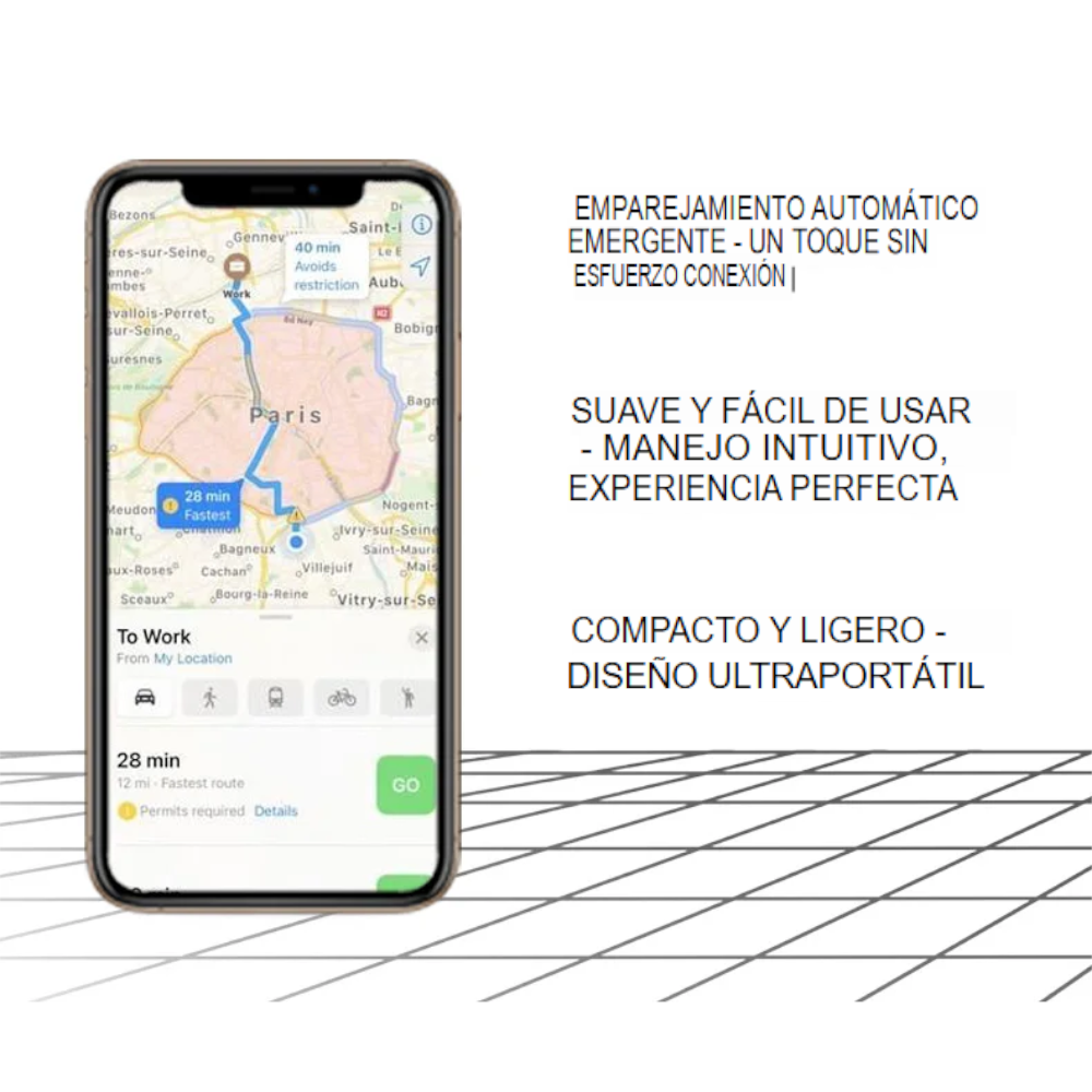 Rastreador Inteligente con Tecnología Google Find My – Localización de Llaves, Mascotas, Niños, Equipaje y Más