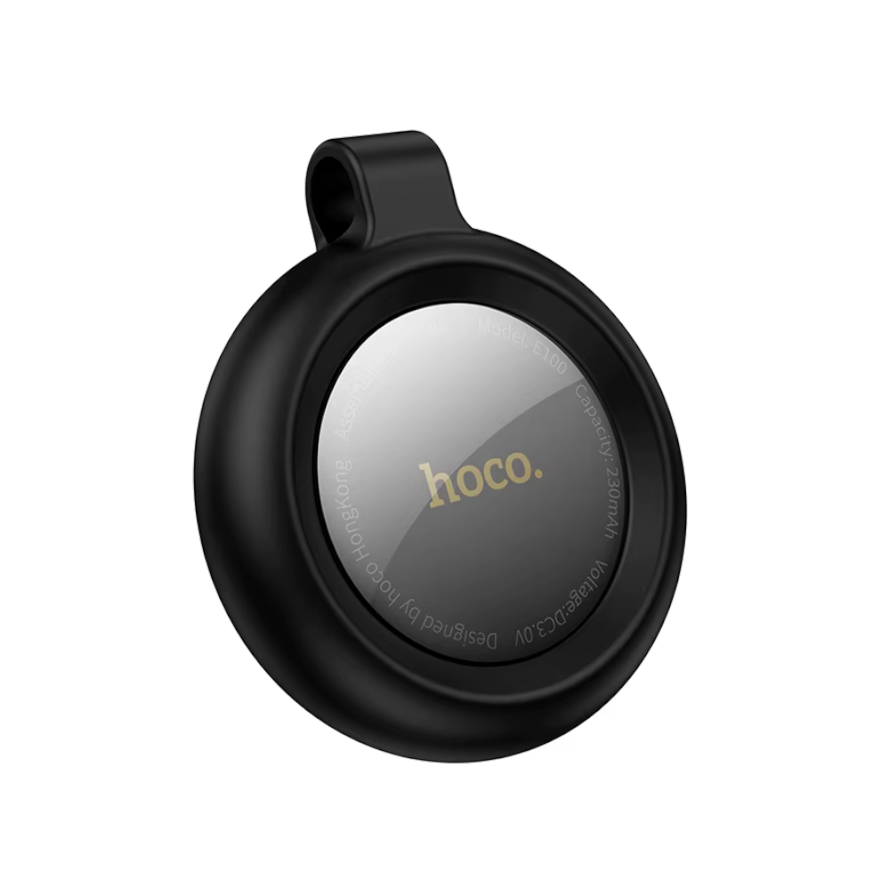 Rastreador Inteligente HOCO E100 con Apple Find My – Antipérdida para Llaves, Mascotas y Objetos Personales