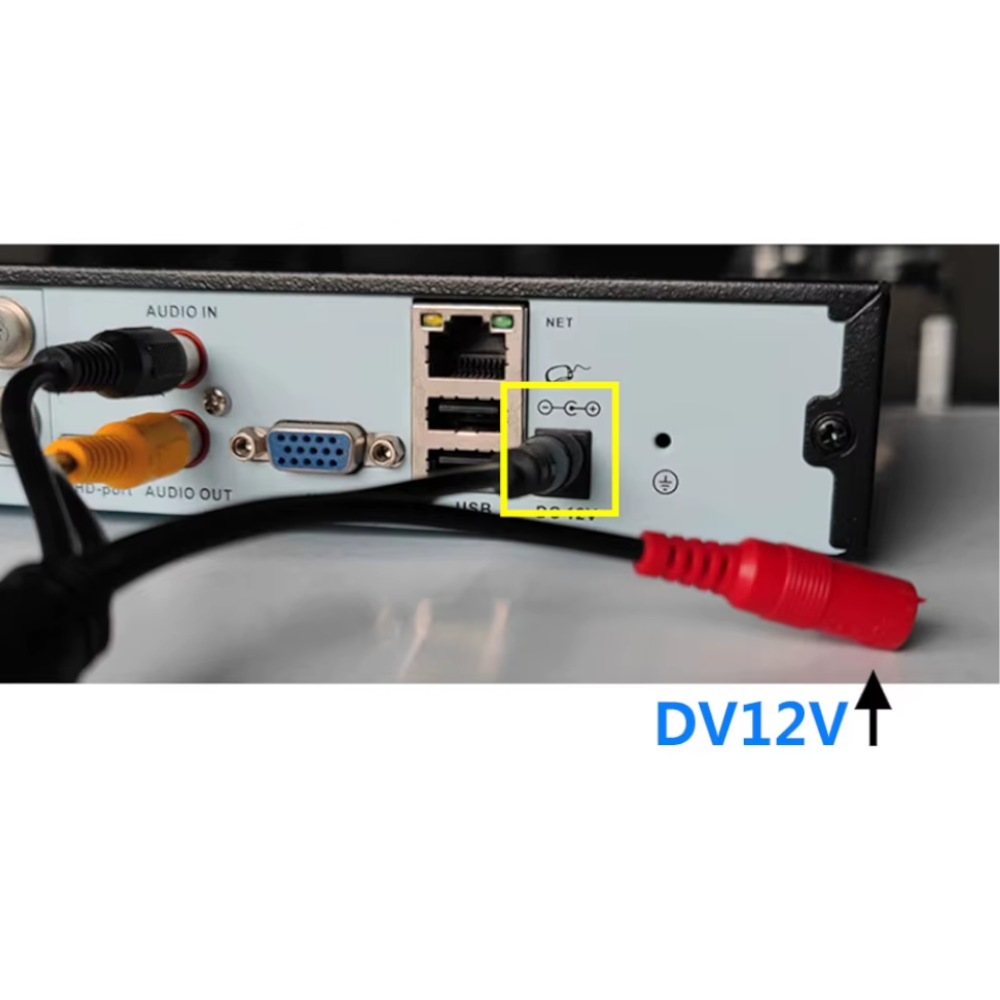 Altavoz y Micrófono Activo para Cámara IP – Audio Bidireccional DC12V IP66