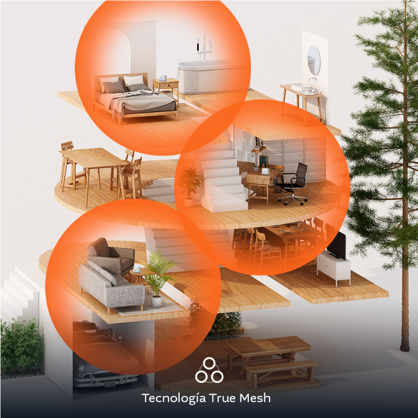 Sistema mesh WiFi - Nexxt Home Bolt Mesh Router AX1800 2 Pack NCM-X18002PK