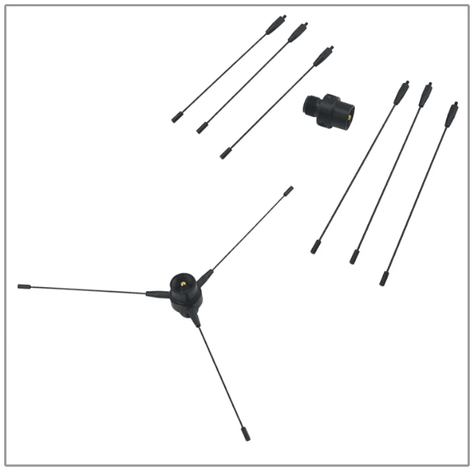 Radiales Móviles Nagoya RE-02 – 10-1300MHz, VHF-UHF-Hembra para Radio de Coche
