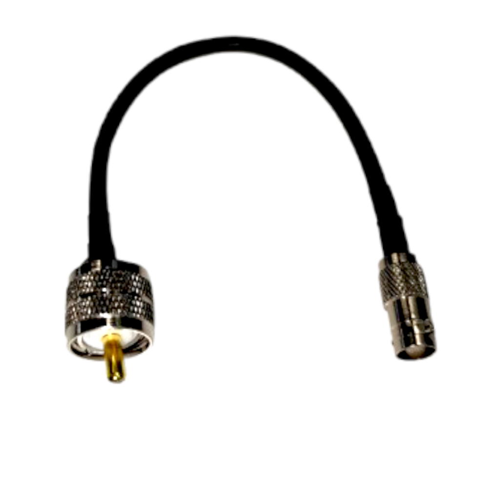 Conector PL259 Macho a BNC Hembra - 20 cm