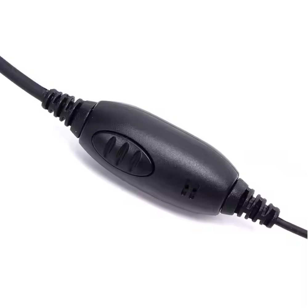 Auriculares con audifono y Micrófono y PTT - Modelo E002 para Baofeng UV-9R Plus