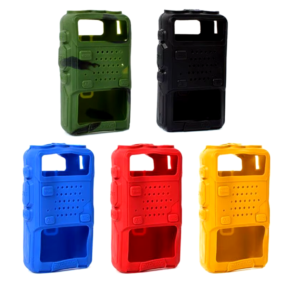 Funda de Silicona para Radio BAOFENG UV-5R - Protección Completa para Radio