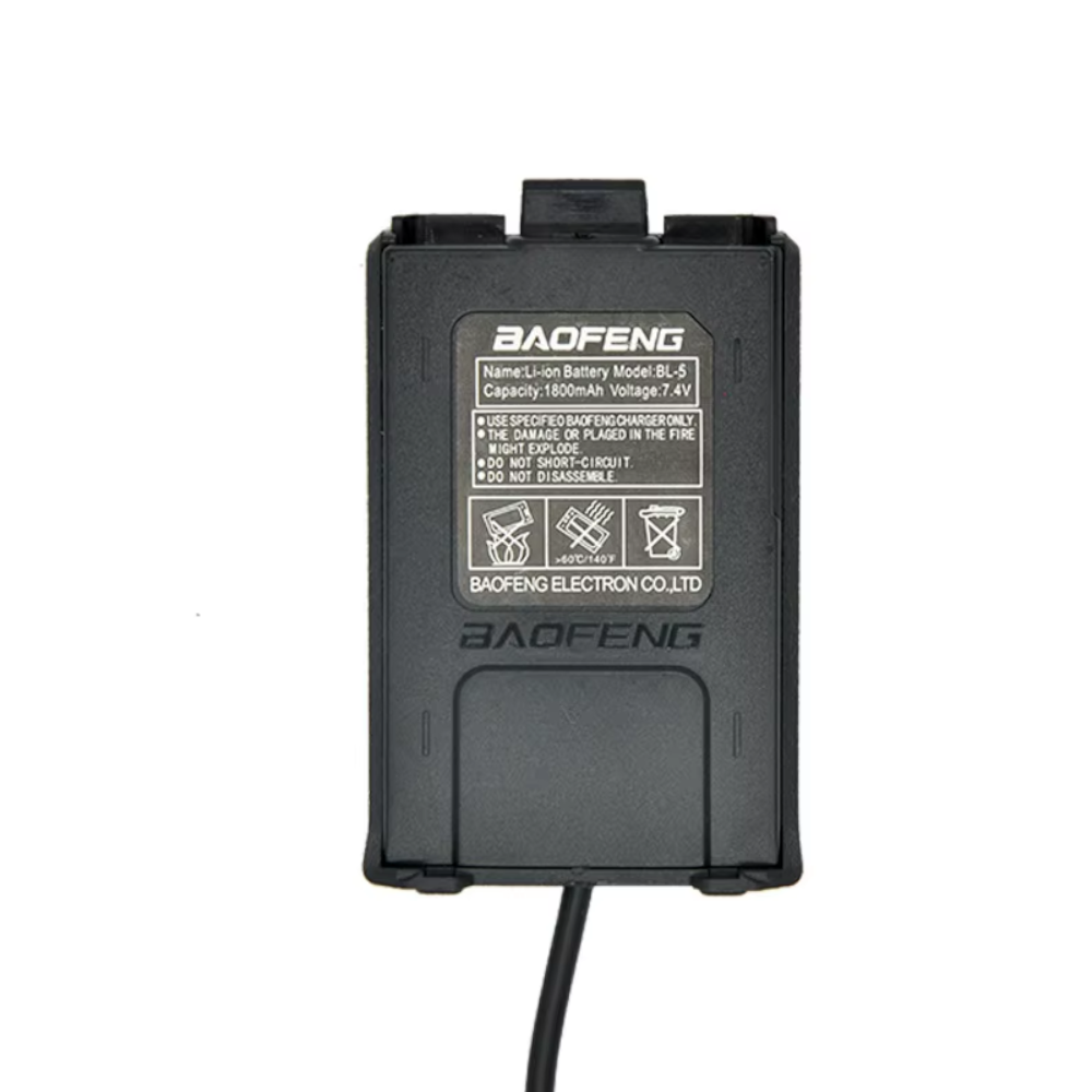 Eliminador de Batería para Coche Baofeng – Compatible con UV-5R y UV-5RE