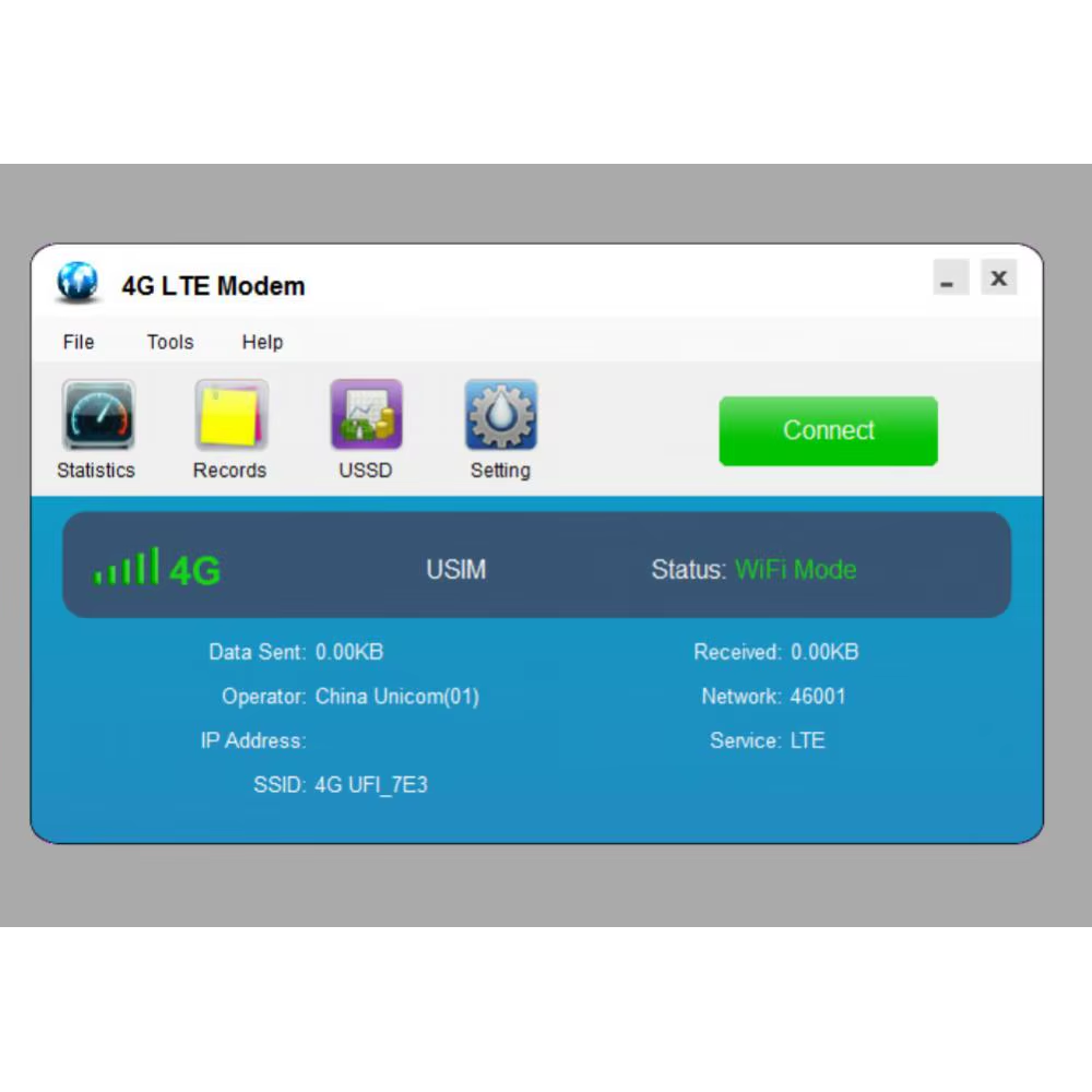 Bam Módem USB Wingle 4G LTE WiFi - Desbloqueado