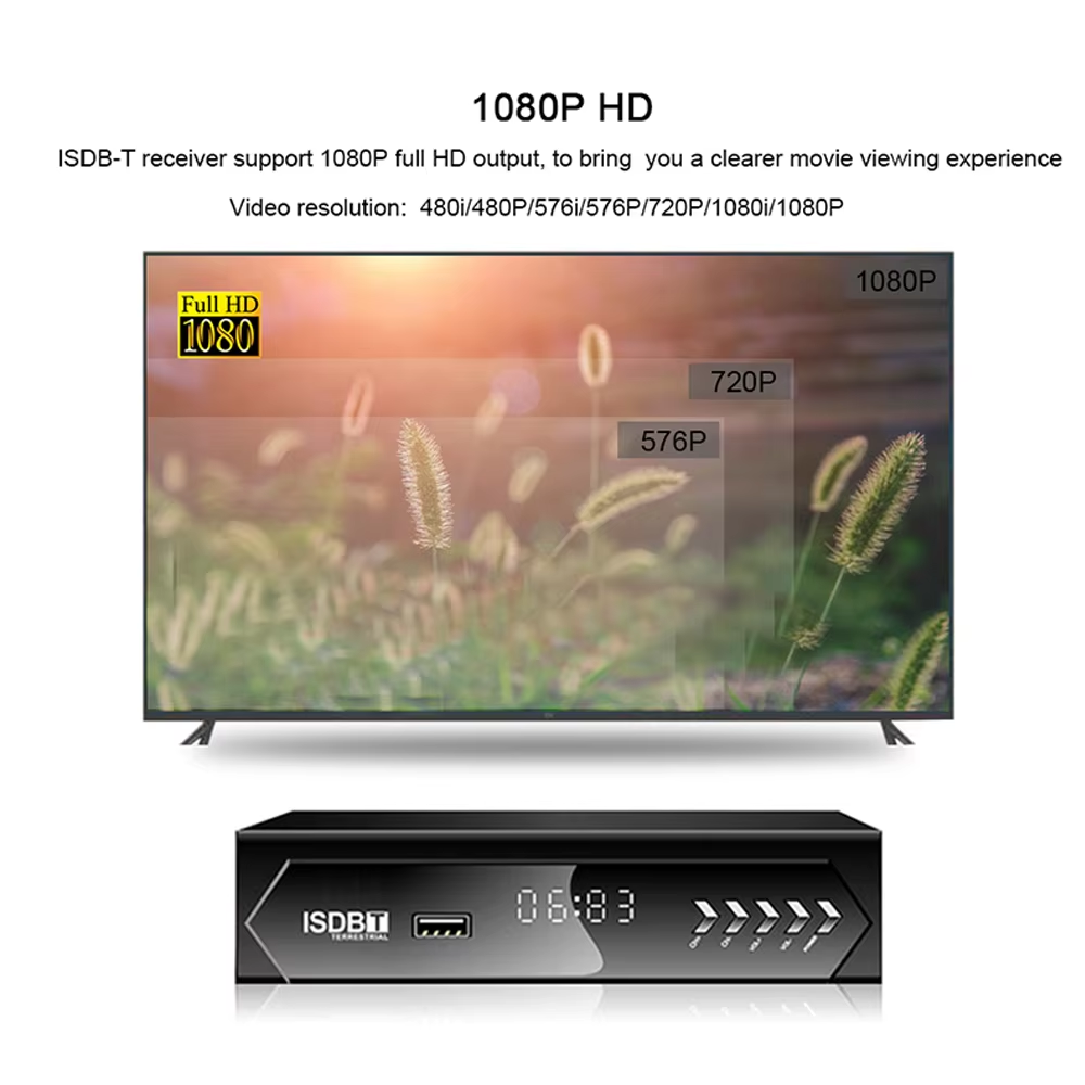 Decodificador Digital HD ISDB-T – Convierte tu TV en Smart Digital