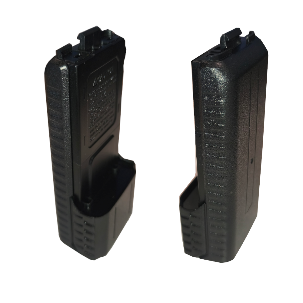 Caja de batería extendida para Baofeng UV-5R – Compatible con 6 pilas AA