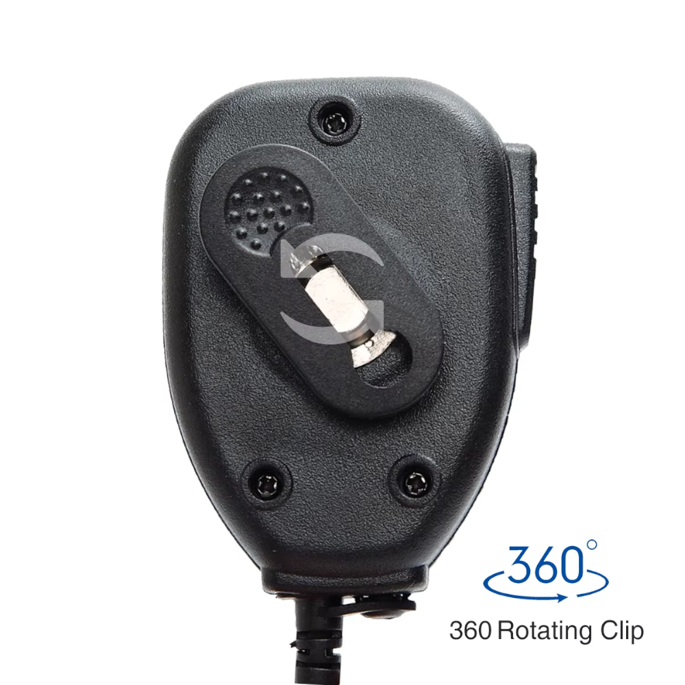 Micrófono Altavoz de Hombro Baofeng – Compatible con Walkie Talkies UV-5R, UV-82, BF-888S, UV-S9 Plus, UV-13, UV-16 Pro, Quansheng UV-K5 y más