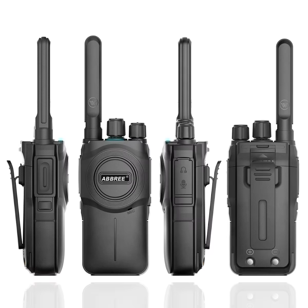 Radio Portatil - Walkie Talkie AR-U1 ABBREE UHF 400-470MHz 16 Canales 5W VOX Portátil de Larga Distancia