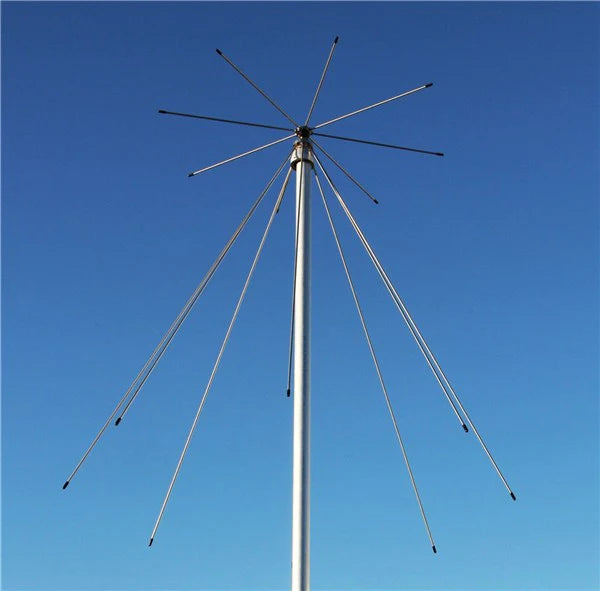 Antena TRAM 1410 Base de Acero Inoxidable de Banda Ancha TRAM 1410 - Recepción 25-1300 MHz, Potencia 200W